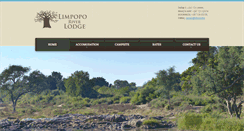 Desktop Screenshot of limpoporiverlodge.co.za