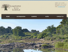 Tablet Screenshot of limpoporiverlodge.co.za